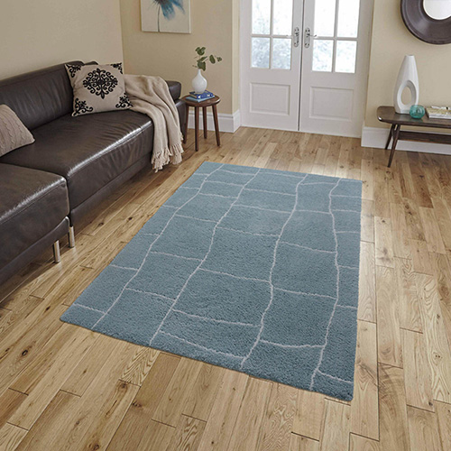 PATTERN-RUG-DOUBLE-TUFTED-SY22023(WS232P1325)BLUE